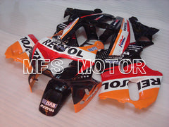 Honda CBR900RR 893 1994-1995 ABS verkleidung - Repsol - Schwarz Weiß Orange - MFS4299