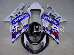 Carénage ABS injecté Suzuki GSXR1000 2000-2002 - Autres - Bleu Blanc - MFS4308