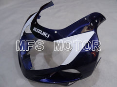 Carénage ABS injecté Suzuki GSXR1000 2000-2002 - Autres - Bleu Blanc - MFS4308
