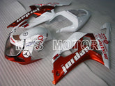 Suzuki GSXR1000 2000-2002 Injection ABS Fairing - Jordan - Orange White - MFS4326