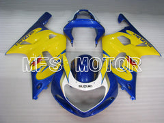 Suzuki GSXR1000 2000-2002 Injection ABS Fairing - Factory Style - Blue Yellow - MFS4330