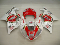 Aprilia RSV 1000 R 2004-2009 ABS Fairing - Lucky Strike - White Red - MFS4331