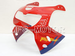 Honda CBR900RR 919 1996-1997 ABS Fairing - Factory Style - Red Blue - MFS4337