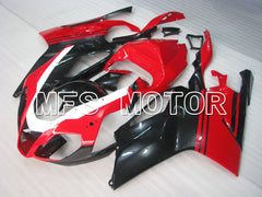 Aprilia RSV 1000 R 2004-2009 ABS Fairing - Factory Style - Black Red - MFS4338