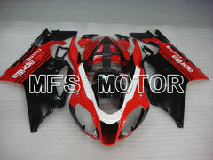 Aprilia RSV 1000 R 2004-2009 ABS Fairing - Factory Style - Black Red - MFS4340