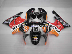 Carénage ABS Honda CBR900RR 919 1998-1999 - Repsol - Noir Rouge Orange - MFS4342