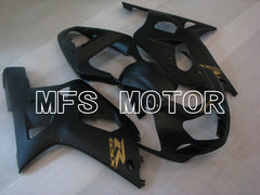 Suzuki GSXR1000 2000-2002 Injection ABS Fairing - Factory Style - Black Matte - MFS4358