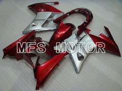 Yamaha FJR1300 2002-2006 ABS-Verkleidung - Factory Style - Rot Silber - MFS4373