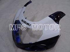 Carénage ABS injecté Suzuki GSXR1000 2000-2002 - Style usine - Bleu Blanc - MFS4390