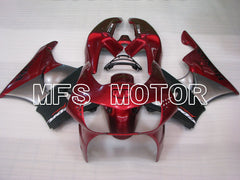 Carénage ABS Honda CBR900RR 919 1998-1999 - Style usine - Couleur vin rouge noir mat - MFS4391