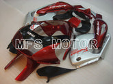 Yamaha YZF1000R 1997-2007 ABS-Verkleidung - Factory Style - Rotweinfarbe Silber - MFS4393