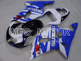 Suzuki GSXR1000 2000-2002 Injection ABS Fairing - Factory Style - Blue White - MFS4404