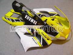 Carénage ABS Yamaha YZF1000R 1997-2007 - Style Factory - Noir Blanc Jaune - MFS4414