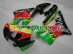 Carénage ABS Honda CBR900RR 919 1998-1999 - Repsol - Noir Rouge Vert - MFS4421