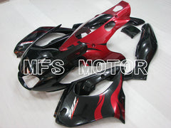 Carénage ABS Yamaha YZF1000R 1997-2007 - Style Factory - Noir Rouge - MFS4430