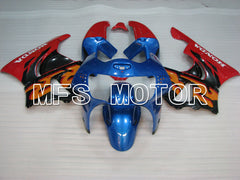 Carénage ABS Honda CBR900RR 919 1998-1999 - Style usine - Bleu Rouge - MFS4431