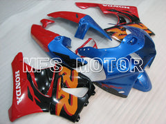 Carénage ABS Honda CBR900RR 919 1998-1999 - Style usine - Bleu Rouge - MFS4431