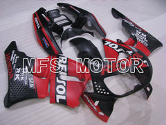 Carénage ABS Honda CBR900RR 919 1998-1999 - Repsol - Noir Rouge Mat - MFS4434