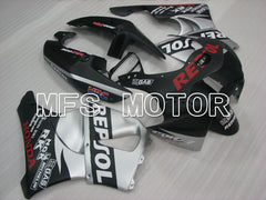 Honda CBR900RR 919 1998-1999 ABS verkleidung - Repsol - Schwarz Silber Matt - MFS4437