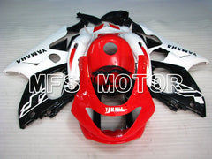 Yamaha YZF-600R 1997-2007 Injection ABS verkleidung - Factory Style - Schwarz Rot Weiß - MFS4438