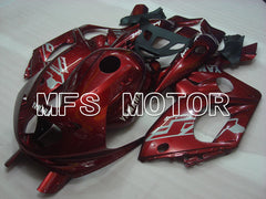 Yamaha YZF-600R 1997-2007 Injection ABS-Verkleidung - Factory Style - Rotweinfarbe - MFS4444