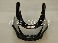 Yamaha YZF-600R 1997-2007 Injection ABS Verkleidung - Factory Style - Rotweinfarbe Schwarz Silber - MFS4448