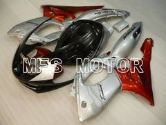 Yamaha YZF-600R 1997-2007 Injection ABS Verkleidung - Factory Style - Rotweinfarbe Schwarz Silber - MFS4448
