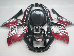 Yamaha YZF-600R 1997-2007 Injection ABS Fairing - Factory Style - Red wine color Black Silver - MFS4456