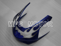 Yamaha YZF-600R 1997-2007 Injection ABS Fairing - Flame - Blue White - MFS4461
