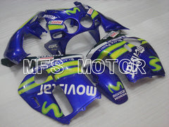 Carénage ABS injecté Honda CBR250RR MC19 1988-1989 - Movistar - Bleu - MFS4487