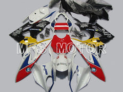 BMW S1000RR 2009-2014 Injection ABS verkleidung - Factory Style - Schwarz Weiß Rot - MFS4492