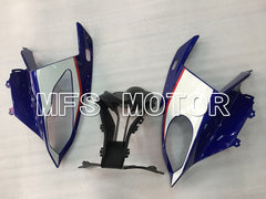 Carénage ABS injecté BMW S1000RR 2015-2018 - Style usine - Blanc Bleu - MFS4507