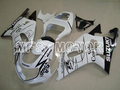 Carénage ABS injecté Suzuki GSXR600 2001-2003 - Corona - Noir Blanc - MFS4519