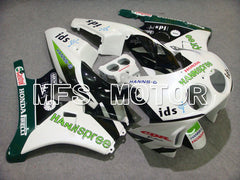 Carénage ABS injecté HONDA CBR 250RR MC22 1990-1998 - HANN Spree - Vert Blanc - MFS4543