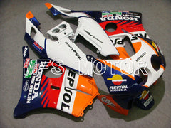 HONDA CBR 250RR MC22 1990-1998 Injection ABS Fairing - Repsol - Orange Blue White - MFS4564