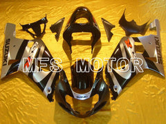 Suzuki GSXR600 2001-2003 Injection ABS verkleidung - Factory Style - Schwarz Silber - MFS4585