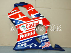 Carénage ABS injecté Honda CBR600 F4i 2001-2003 - Castrol - Bleu Rouge Blanc - MFS4657