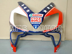 Carénage ABS injecté Honda CBR600 F4i 2001-2003 - Castrol - Bleu Rouge Blanc - MFS4657