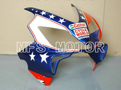 Carénage ABS injecté Honda CBR600 F4i 2001-2003 - Castrol - Bleu Rouge Blanc - MFS4657