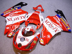 Ducati 749 / 999 2003-2004 Injection ABS verkleidung - Xerox - Rot Weiß - MFS4661