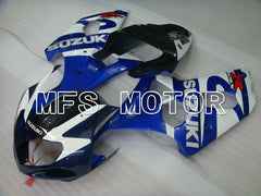 Suzuki GSXR600 2001-2003 Injection ABS verkleidung - Factory Style - Weiß Blau - MFS4665