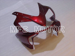 Carénage ABS injecté Honda CBR600 F4i 2001-2003 - Flamme - Couleur vin rouge Jaune - MFS4667