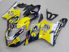 Suzuki GSXR600 GSXR750 2004-2005 Injection ABS Fairing - Corona - Blue Yellow - MFS4697