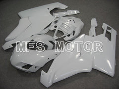 Ducati 749 / 999 2005-2006 Injection ABS verkleidung - Fabrik Stil - Weiß - MFS4699