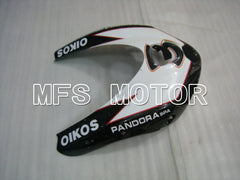 Ducati 749 / 999 2005-2006 Injection ABS verkleidung - Sterilgarda - Schwarz Weiß - MFS4713