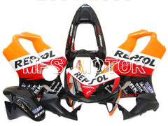 Carénage ABS injecté Honda CBR600 F4i 2001-2003 - Repsol - Noir Orange Rouge - MFS4733