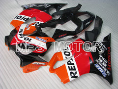 Carénage ABS injecté Honda CBR600 F4i 2001-2003 - Repsol - Noir Orange Rouge - MFS4739