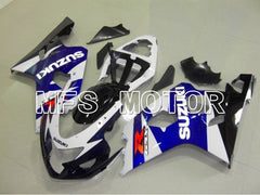 Suzuki GSXR600 GSXR750 2004-2005 Injection ABS Fairing - Factory Style - Blue White - MFS4744