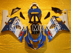 Carénage ABS injecté Suzuki GSXR600 GSXR750 2004-2005 - Factory - Bleu Blanc - MFS4750