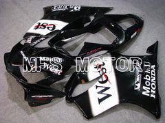 Honda CBR600 F4i 2001-2003 Injection ABS Fairing - West - Black White - MFS4751